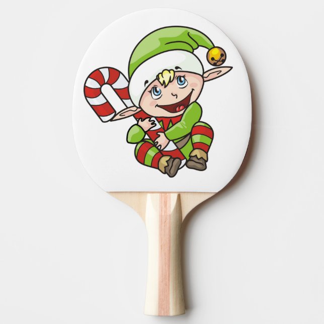 BABY ELF PING PONG PADDLE (Front)