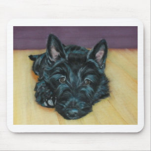 'Baby Em' - Scottie puppy Mouse Pad