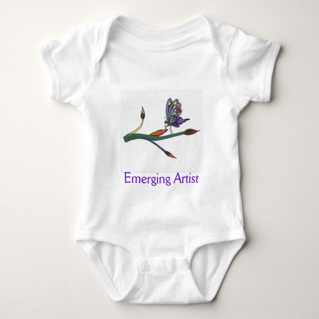 Baby Emerging Artist Bodysuit (Front)