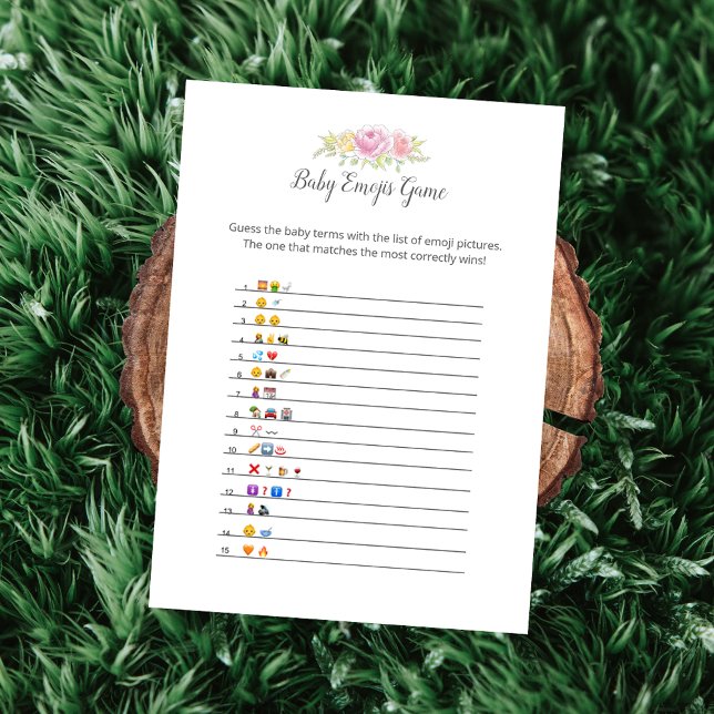 Baby Emojis Girl Teddy Bear Card (Creator Uploaded)