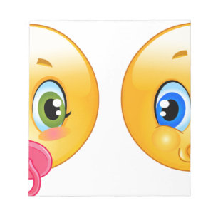 baby emojis notepad