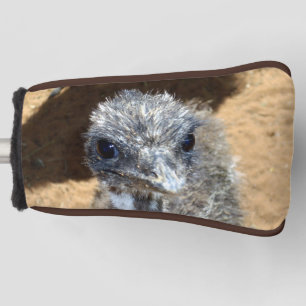 Baby Emu Face, Golf Head Cover
