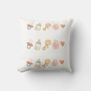 Baby Essentials Pattern Cushion