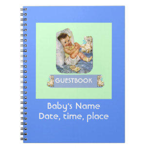 Baby Event Guestbook Notebook