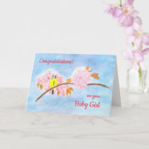 Baby & Expecting Personalized - Bird & Blossoms