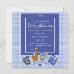 Baby Express Invitation