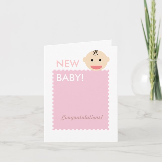 Baby Face Card (Front)