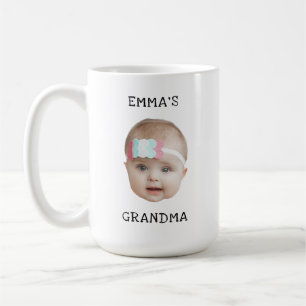 Baby Face Child for Dad Mom Mothers Christmas Coffee Mug