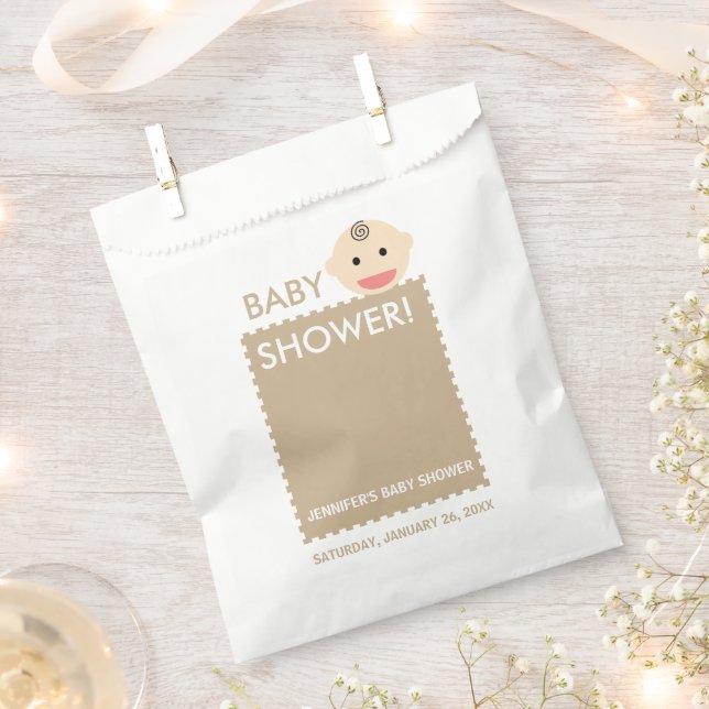 Baby Face Favour Bag (Clipped)