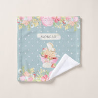 baby fairy cute garden enchanted monogram wash clo