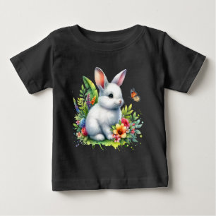 Baby Farm Animal Rabbit Sublimation Clipart-88186 T-Shirt