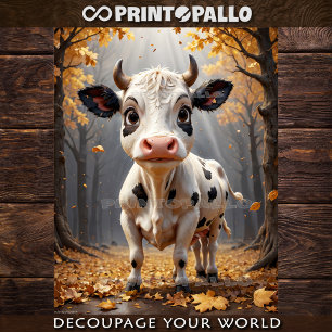 Baby Farm Animals: the veal Tissue Paper