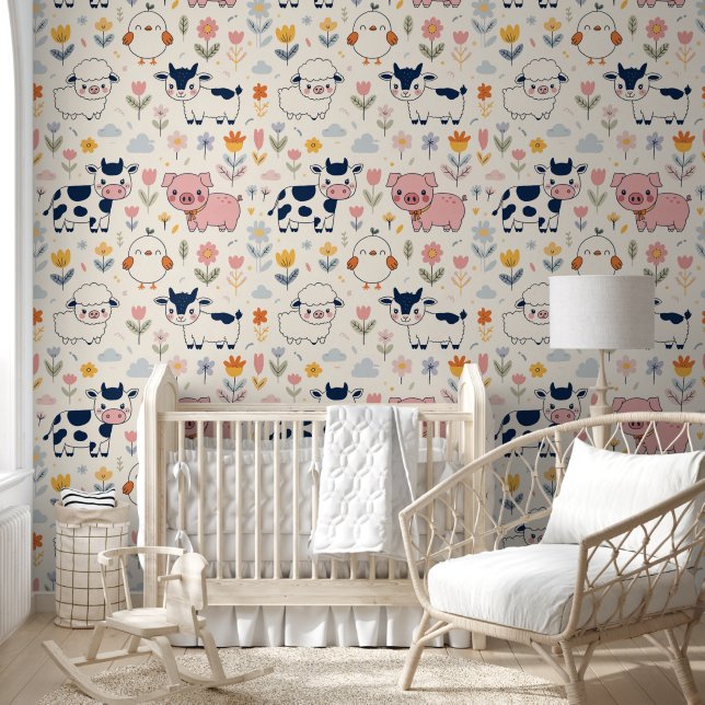 Baby Farm Animals  Wallpaper (Kids)