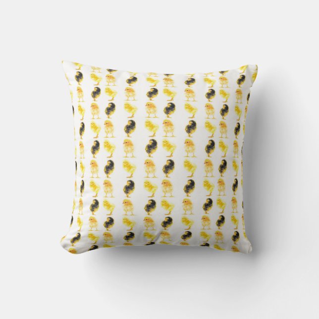 Baby Farm Chicks Cushion (Front)