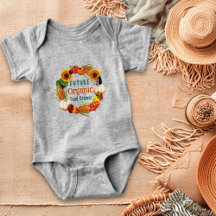 Baby Farmer Organic Food Saying