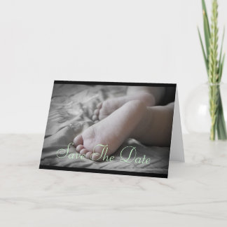 Baby Feet Announcement