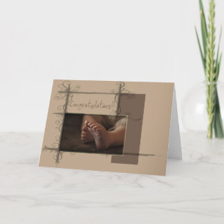 baby Feet Card
