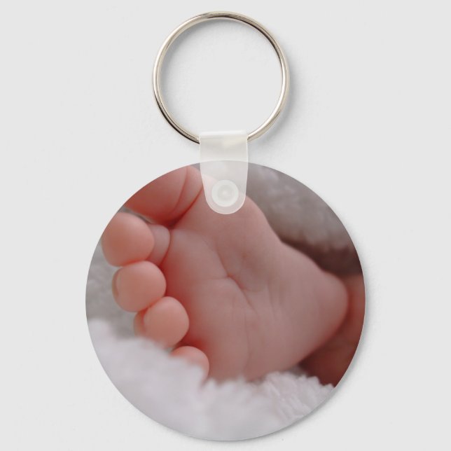 Baby Feet Key Ring (Front)