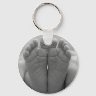 Baby Feet Key Ring