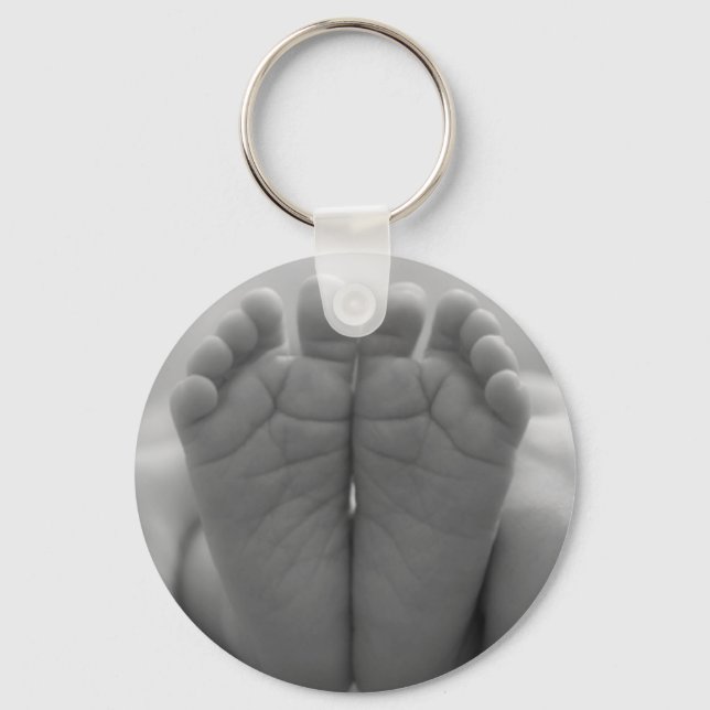 Baby Feet Key Ring (Front)