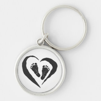 Baby Feet Keychain