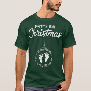 Baby Feet Ornaments Funny Epecting Parents First C T-Shirt