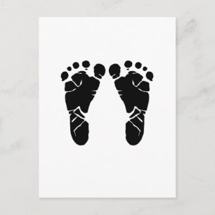 Baby Feet Postcard