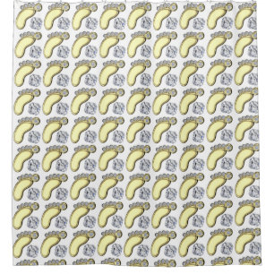 Baby Feet Shower Curtain