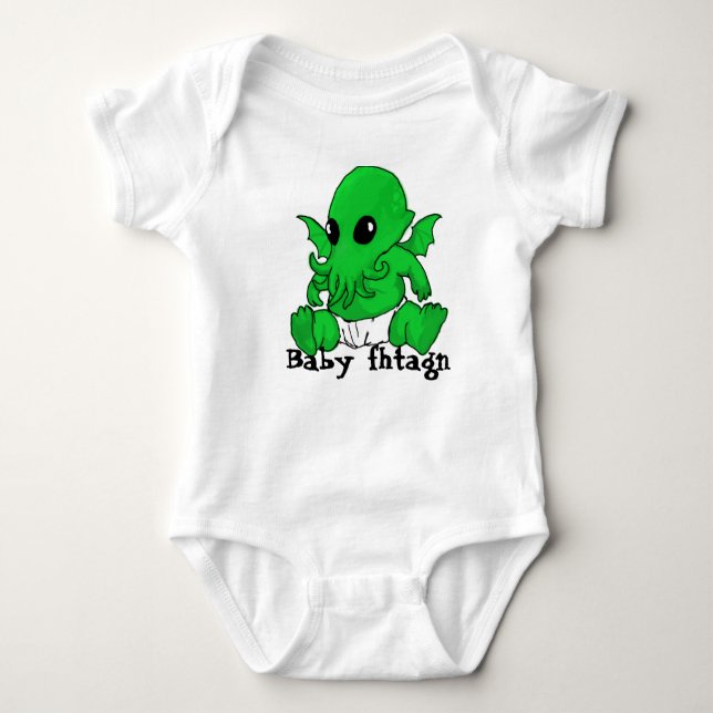 Baby fhtagn baby bodysuit (Front)