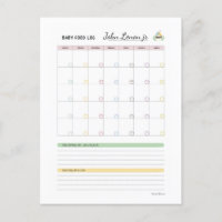 Baby First 100 foods- Baby Food Log by Margo