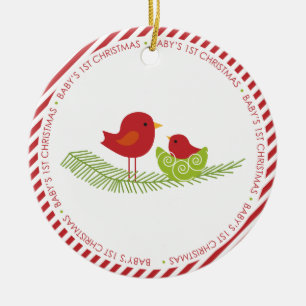 Baby First Christmas Customisable Ornaments