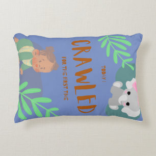 Baby first day decorative cushion