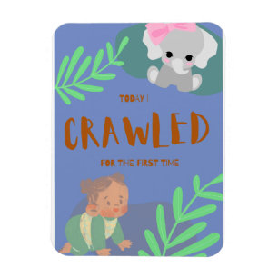 Baby first day magnet