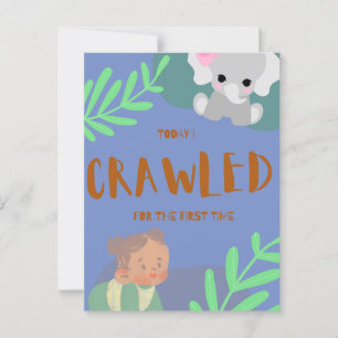 Baby first day  postcard