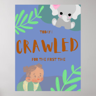 Baby first day poster