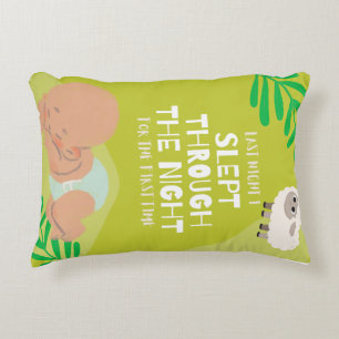 Baby first long sleep decorative cushion