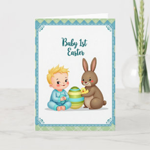 Baby First Springtime Card