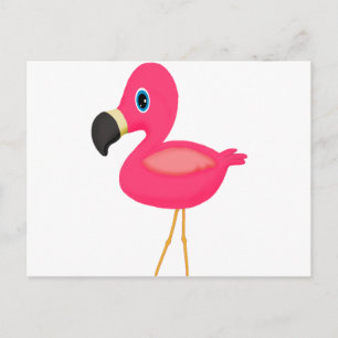 Baby Flamingo Postcard