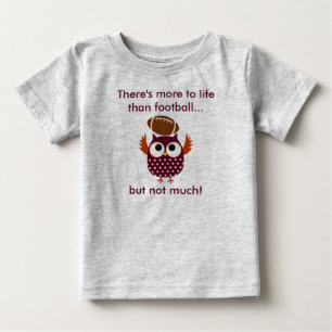 Baby Football Bodysuit with Football Playing Owl
