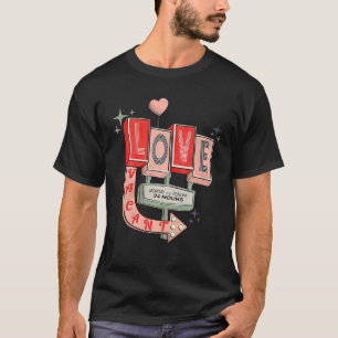 Baby Footprint Heart Valentine's Day Pregnancy Ann T-Shirt