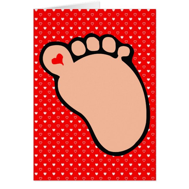 baby footprint light skin (Front)