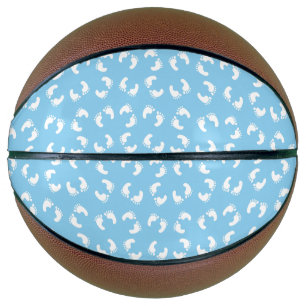Baby Footprints, Babies Foot, Footsteps, Blue, Boy Basketball