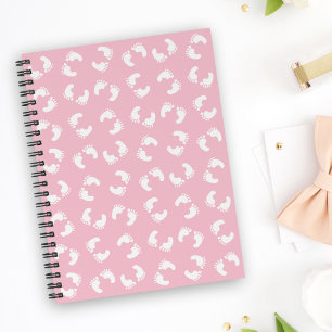 Baby Footprints, Babies Foot, Footsteps, Pink Girl Planner