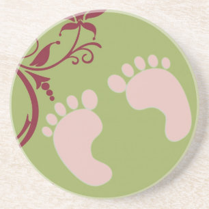Baby Footprints Coaster
