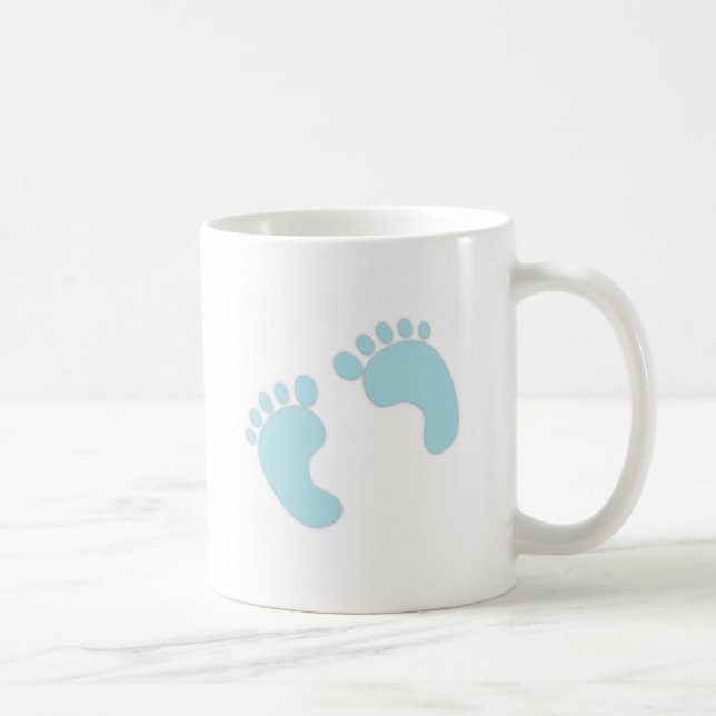 Baby Footprints Coffee Mug (Right)