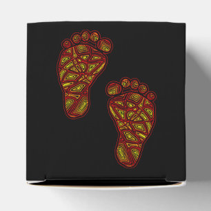 Baby Footprints Favour Box