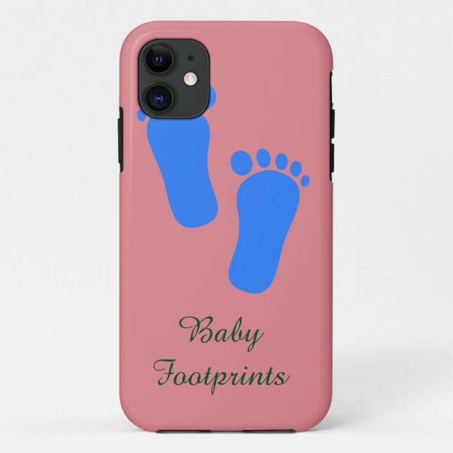 "#Baby #Footprints"#iPhone 5/5S Case (Back)