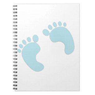 Baby Footprints Notebook