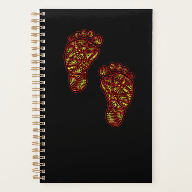 Baby Footprints Planner (Front)