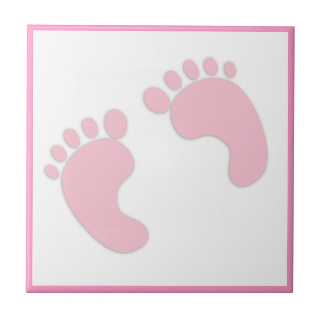 Baby Footprints Tile (Front)